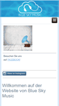 Mobile Screenshot of blueskymusic.de