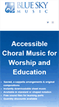 Mobile Screenshot of blueskymusic.net